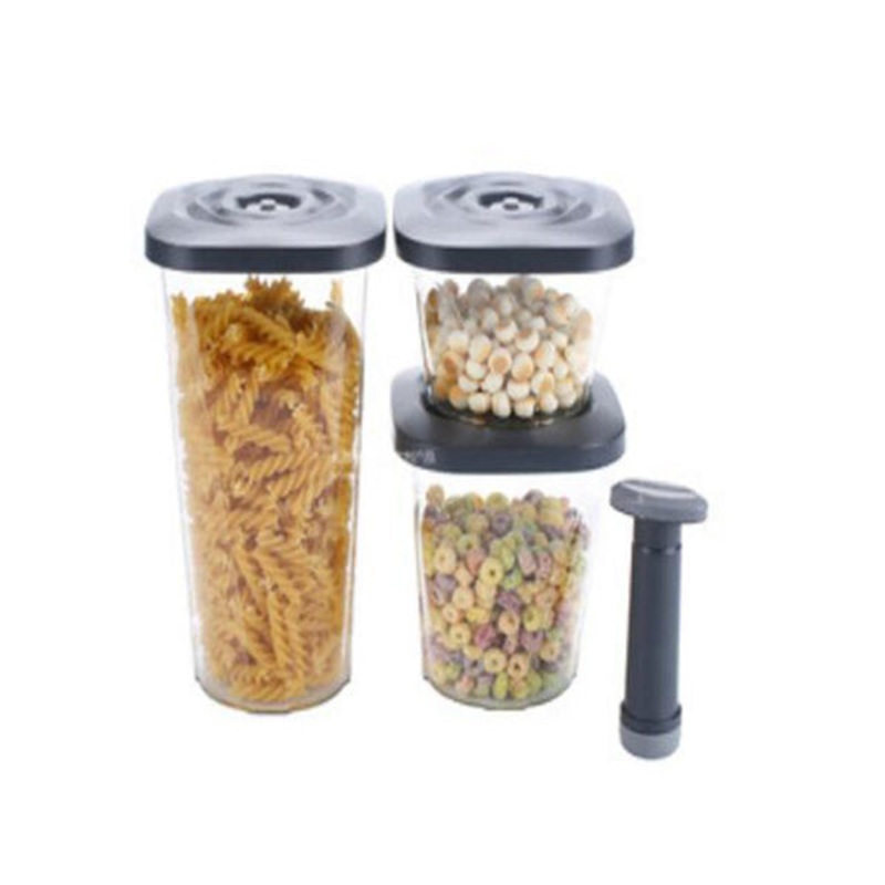 3 Pcs Food Storage Containers With Vacuum Sealed Set – 96064-2