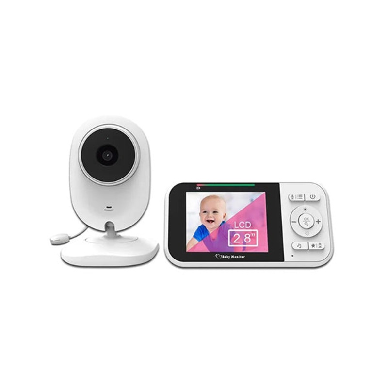 Baby Monitor Temperature Detection 2 Way Voice Baby Security Video Camera 2.8-inch LCD 218