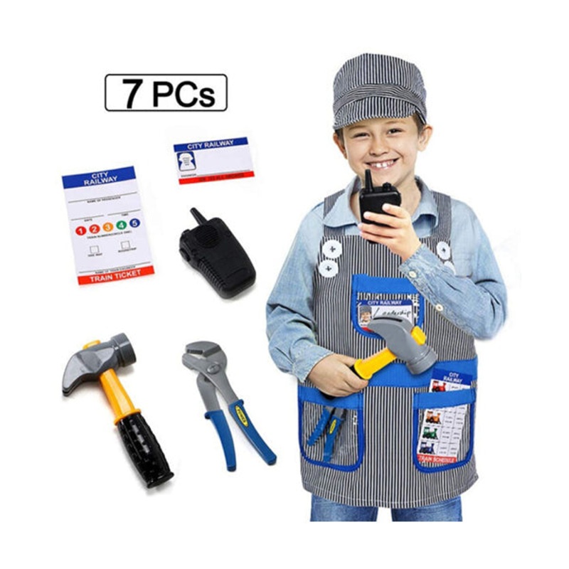 Halloween & Barbara Costumes  Train Engineer – 87875
