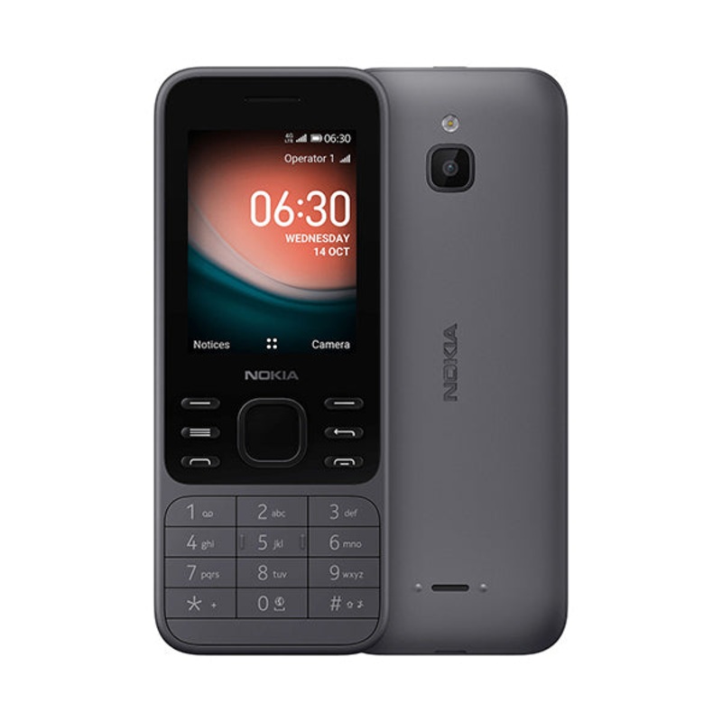 Nokia 6300 4G Dual SIM|Black|Brand New