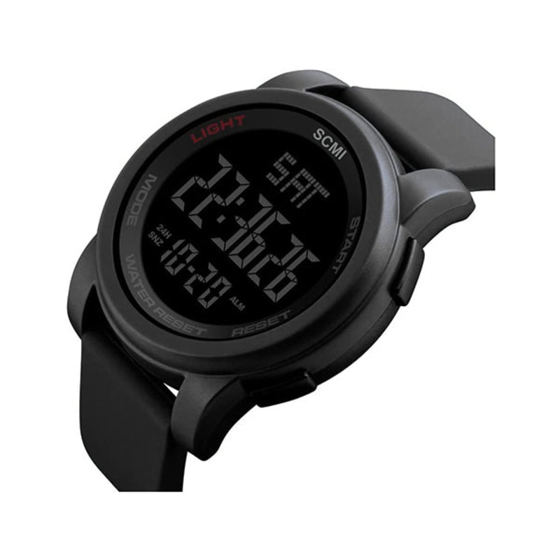 Silicone Sport Digital Men Watch Waterproof LED 24-1 – 10204