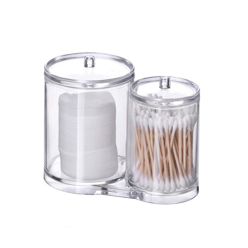Acrylic Cosmetic Organizer, Cotton Buds Storage #2208 – 10835