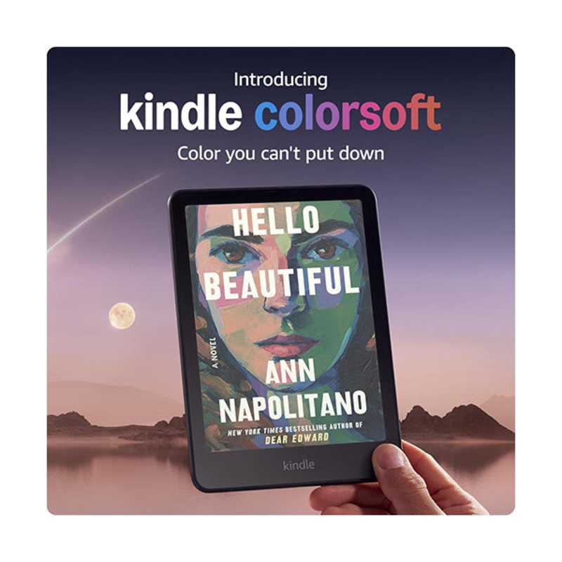 Amazon Kindle Colorsoft Signature Edition (32 GB)  With color display, auto-adjusting front light, wireless charging, and long battery life