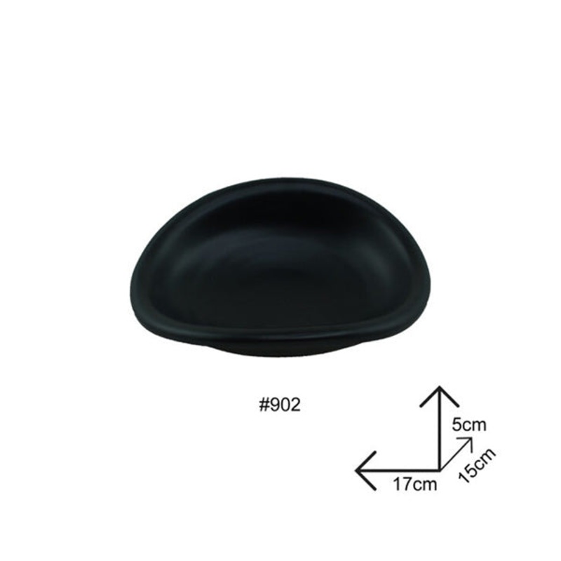 Bowl Black Melamine Dinnerware – 98902