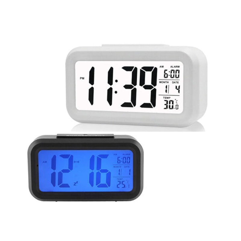 Optically Controlled Liquid Crystal Alarm Clock – 10090