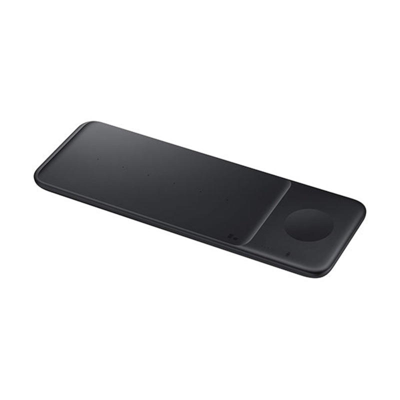 Samsung Electronics Wireless Charger Trio, Qi Compatible – Charge up to 3 Devices at Once – for Galaxy Phones, Buds, Watches, and Apple iPhone Devices