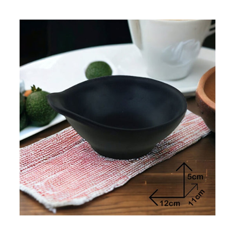 Sauce Dip Black Melamine Dinnerware – 99113