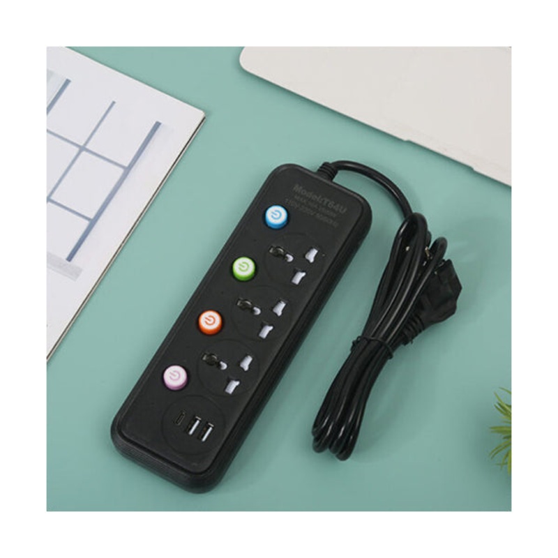 Socket Extension Colorful Series #T64U – 10666