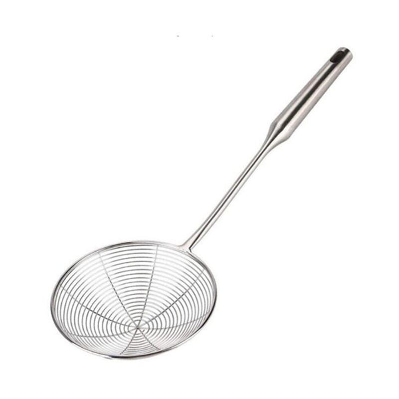 Solid Stainless Steel Spider Strainer Skimmer Ladle – 10693