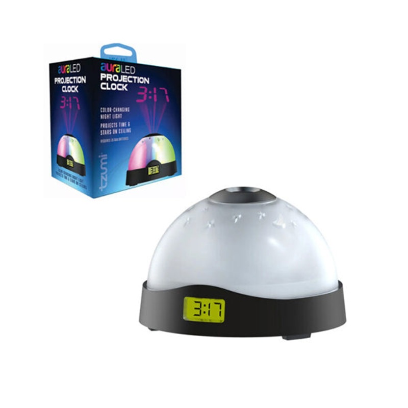 Time Projector Night Light LED Changing Alarm – 10103