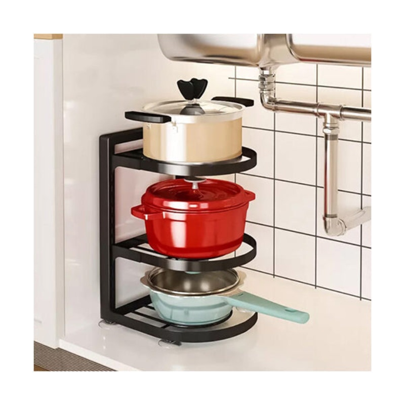 Under Sink Adjustable Pots & Pans Rack – 98522-1