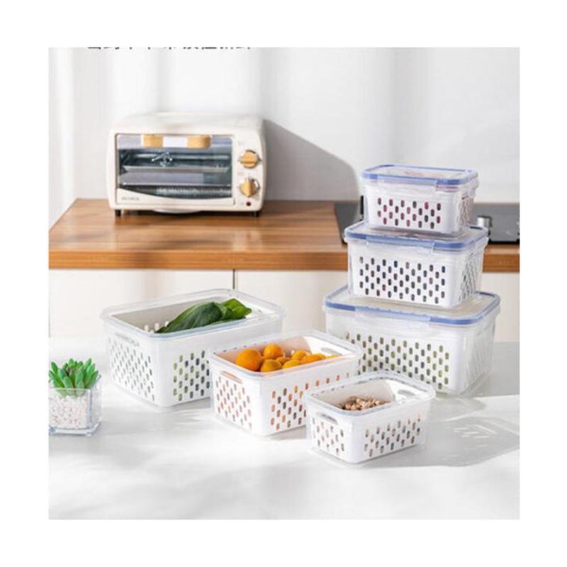 3 Pcs Set Fruit Vegetable Storage Containers – 99010