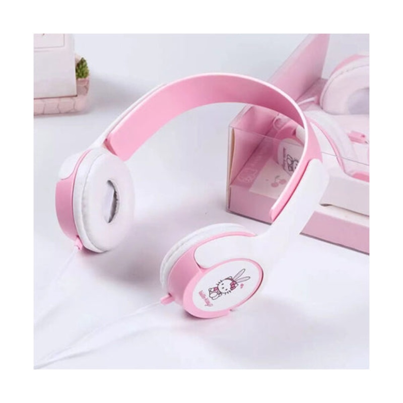 Cute Hello Kitty Headset On-ear Headphones – XY-17