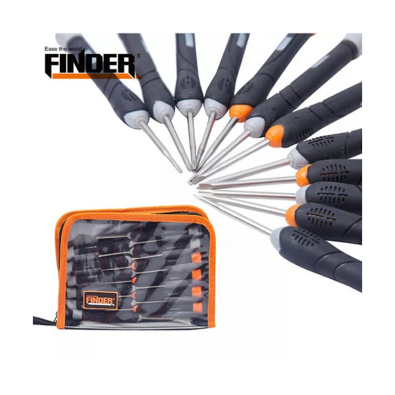 Finder, 12Pcs Professional Screwdrivers Set – 193039