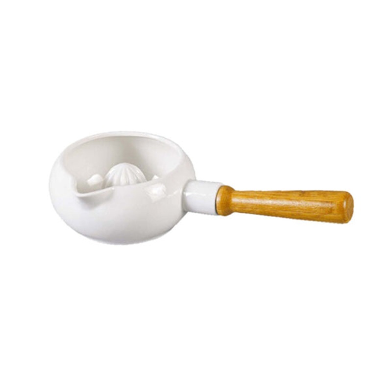 Lemon Juicer Porcelain with Bamboo Hand – 88422