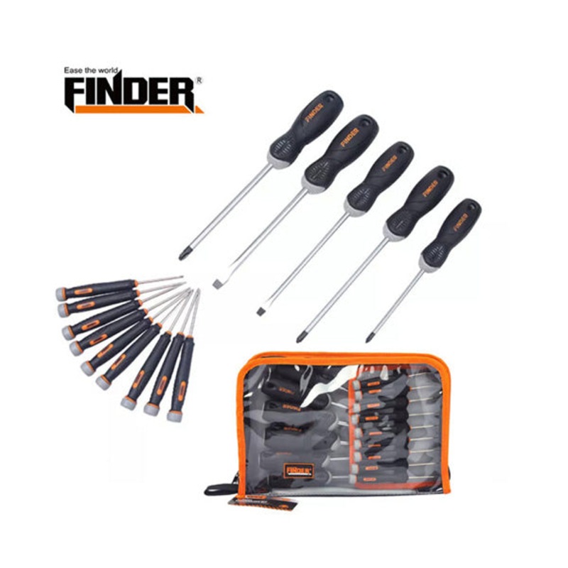 Finder, 15Pcs Screwdrivers Set – 193040