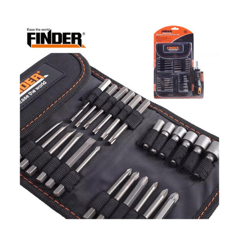 Finder, 26Pcs Screwdrivers Set – 193042