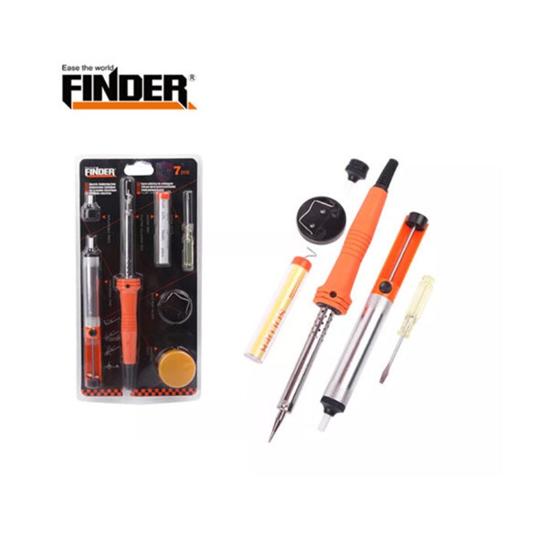 Finder, 7Pcs Electric Soldering Iron Set – 194866