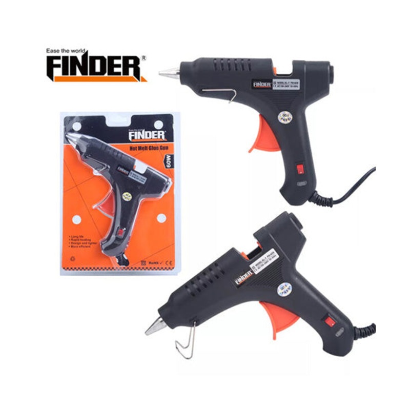 Finder, Hot Melt Glue Gun 60W – 194872