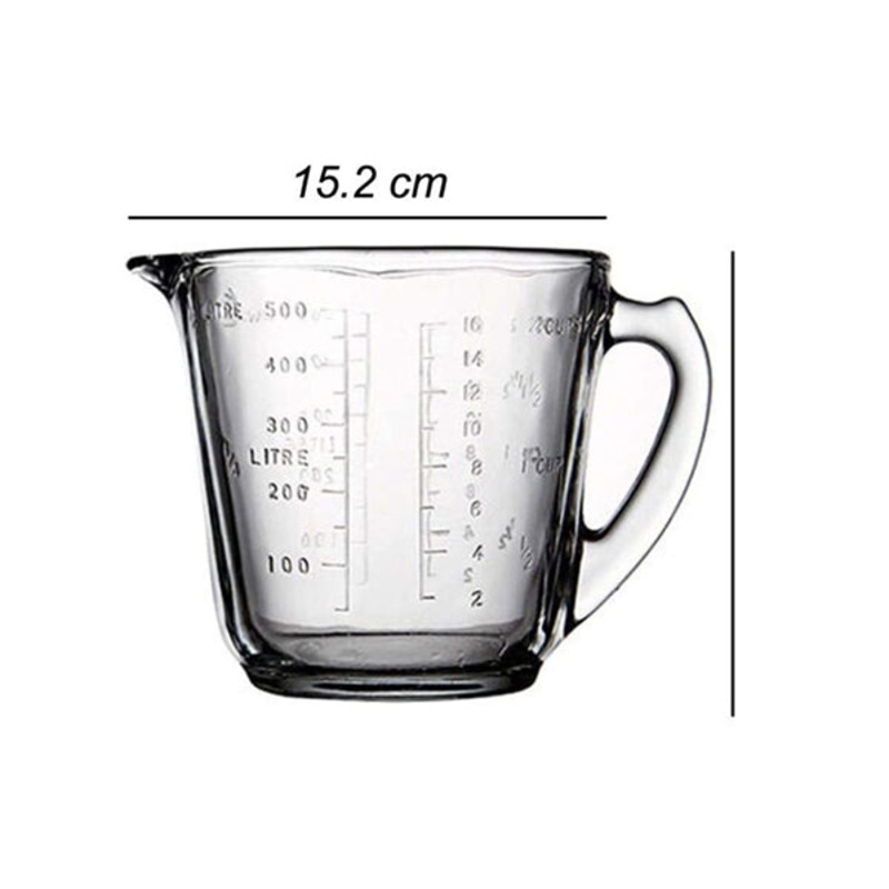 Glass Measuring Jugs 500cc – 97832