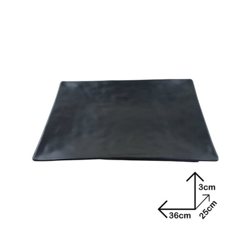 Big Plate Black Melamine Dinnerware – 99100