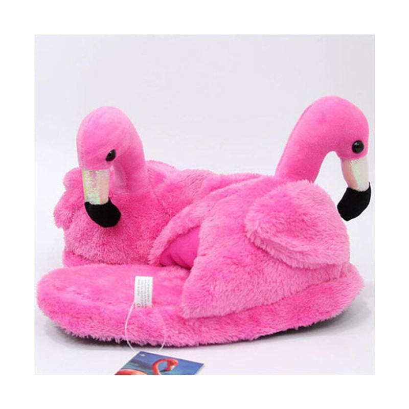 Cool Gift, Soft Cozy Flamingo Women Home Slipper – 94894, Available in Different Colors