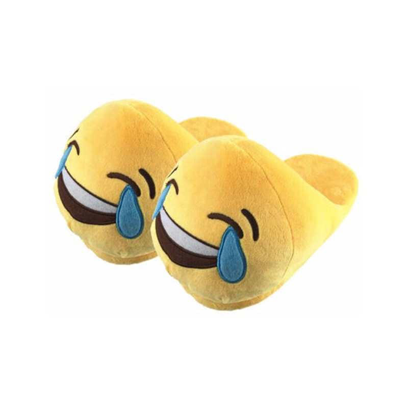 Cool Gift, Women Emoji Slippers Plush Stuffed – 87934, Available in Different Models