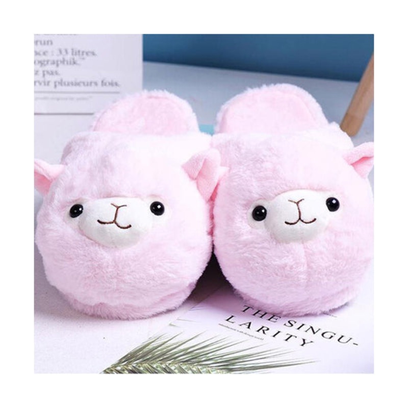 Ultra Fluffy Alpaca Slippers – 98309, Available in Different Colors