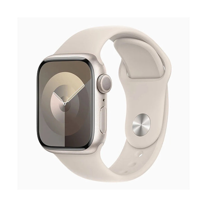 Apple Watch Series 9 45mm Smartwatch Fitness Tracker, Blood Oxygen & ECG Apps, Always-On Retina Display