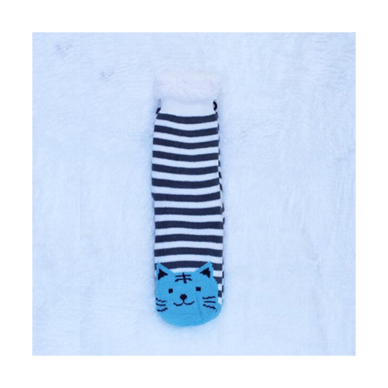 Kids Sherpa Winter Fleece Lining Socks – 97396, Available in Different Colors