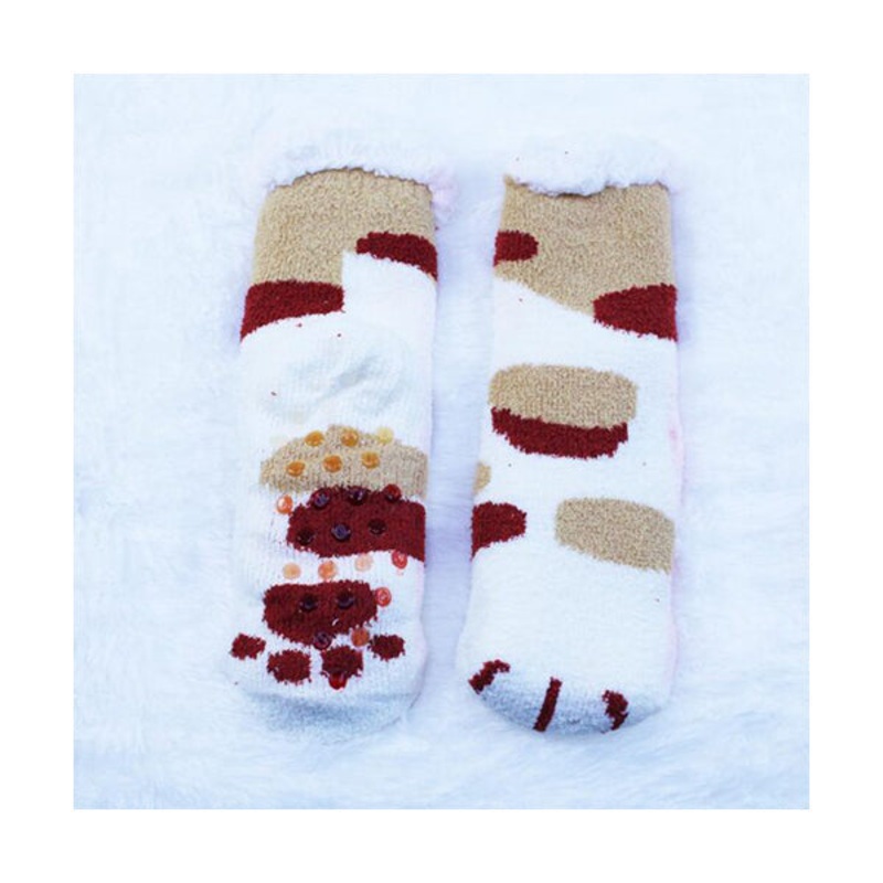 Kids Sherpa Winter Fleece Lining Socks – 97399, Available in Different Colors