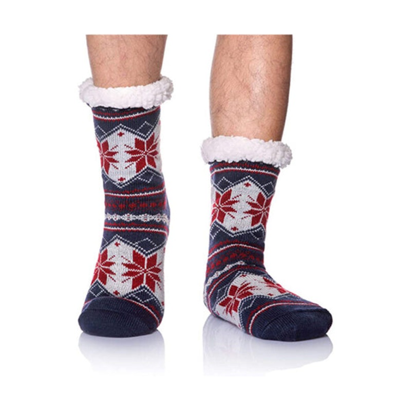 Men Winter Thermal Fleece Lining Socks – 97405, Available in Different Colors
