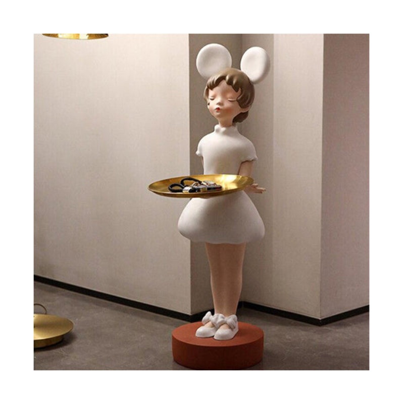 Nordic Angel Statue Tray – 97886