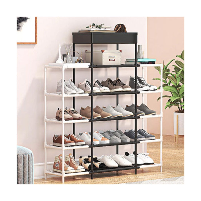 Multifunction Double-color Matching Shoe Rack Organizer – 98511