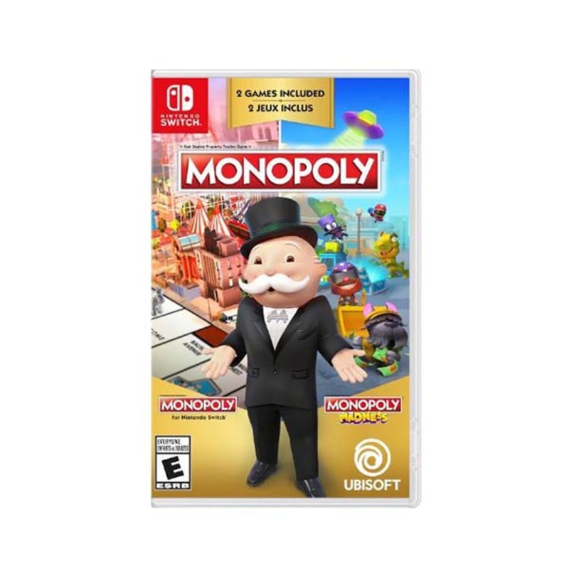 Monopoly, 2 Games Included – Nintendo Switch