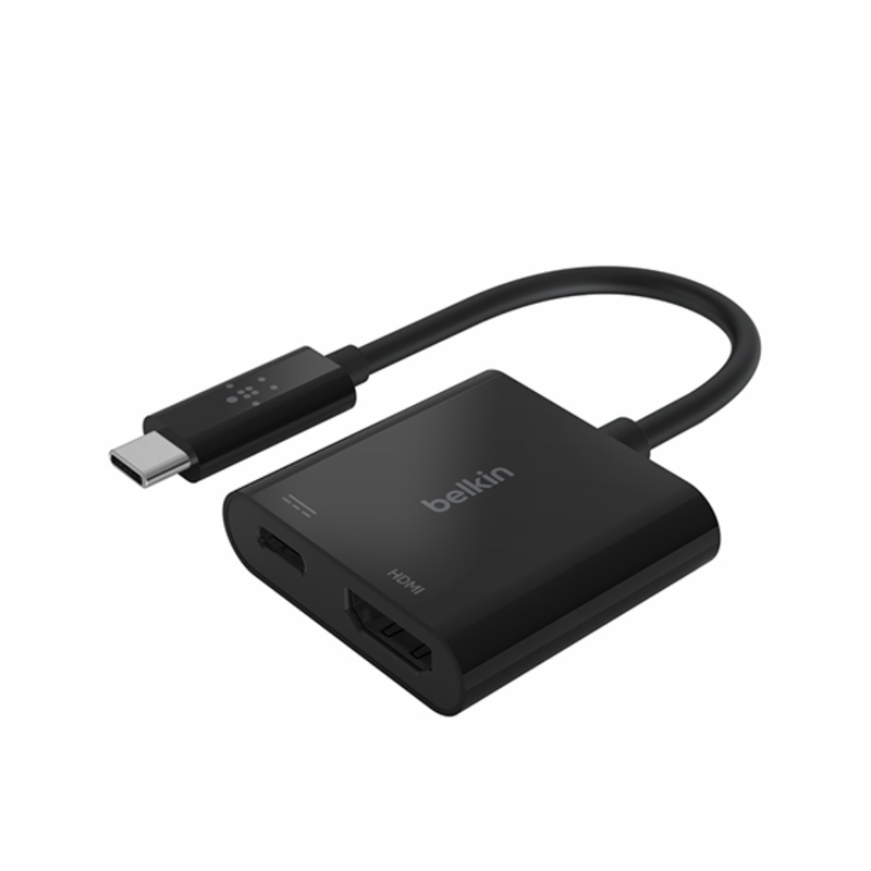 Belkin, AVC002BTBK, USB-C to HDMI + Charge Adapter