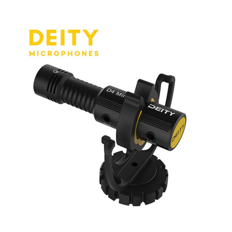 Deity, V-Mic D4 Mini Ultracompact Camera-Mount Shotgun Microphone