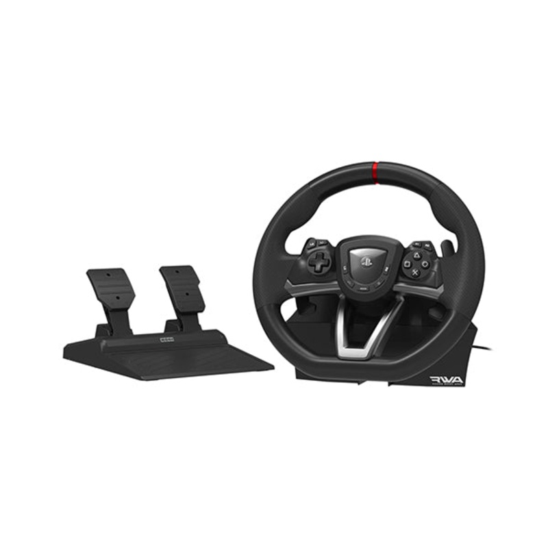 HORI Racing Wheel Apex for PlayStation 5, PlayStation 4, and PC – Officially Licensed by Sony – Compatible with Gran Turismo 7
