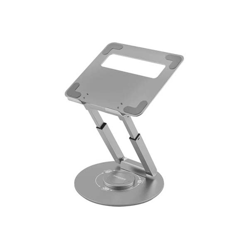 Promate, DeskMate-6, Ergonomic Multi-Level Aluminium Laptop Stand