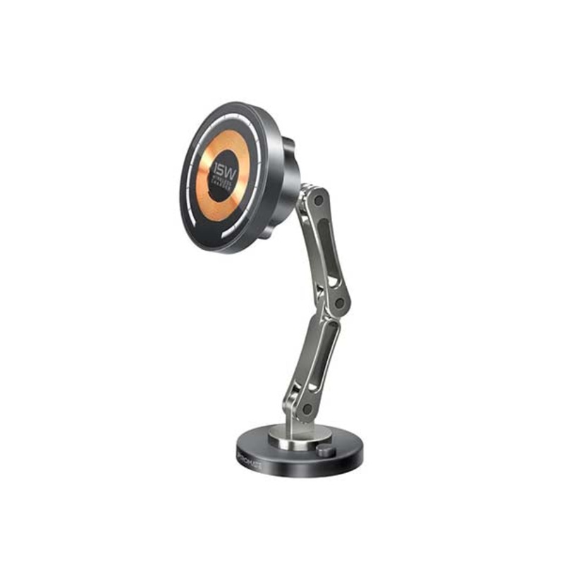 Promate, Magnus-Qi, SecureGrip 360 Cradleless 15W Magsafe Compatible Wireless Car Charger