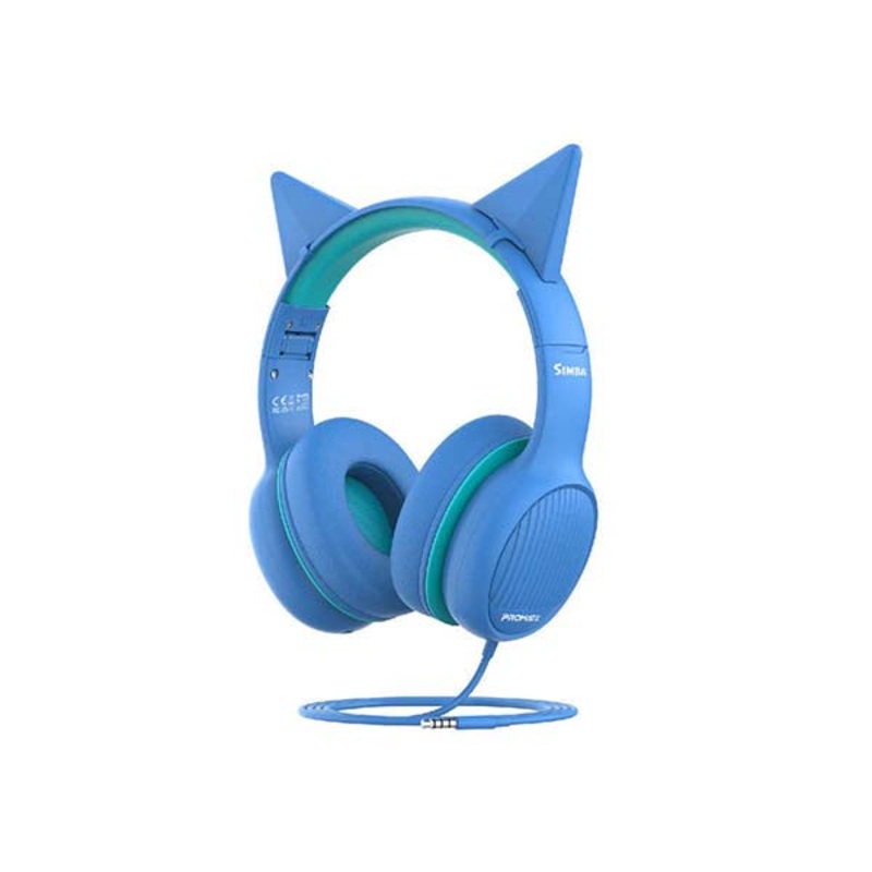 Promate, Simba, Over-Ear Hi-Definition SafeAudio Wired Headset