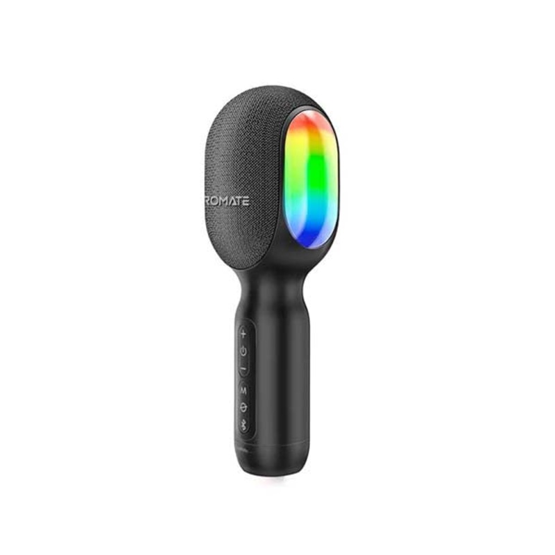 Promate, VocalMic, a 5-in-1 Wireless Karaoke Microphone and Speaker with Dynamic RGB Lights