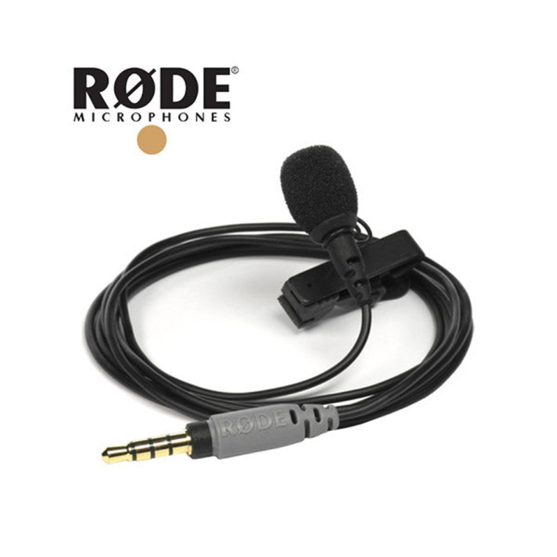 Rode, SmartLav+ Lavalier Condenser Microphone for Smartphones with TRRS Connections
