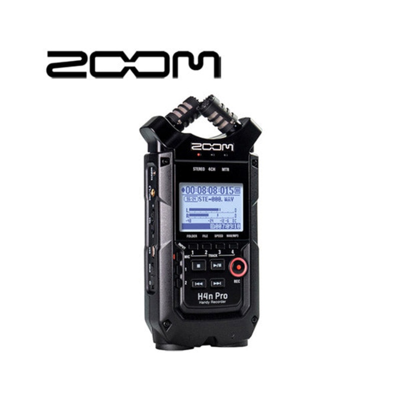 Zoom, H4n Pro 4-Input / 4-Track Portable Handy Recorder with Onboard X/Y Mic Capsule