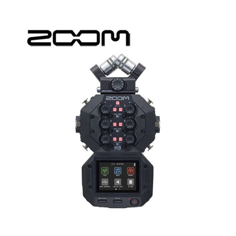 Zoom, H8 8-Input / 12-Track Portable Handy Recorder