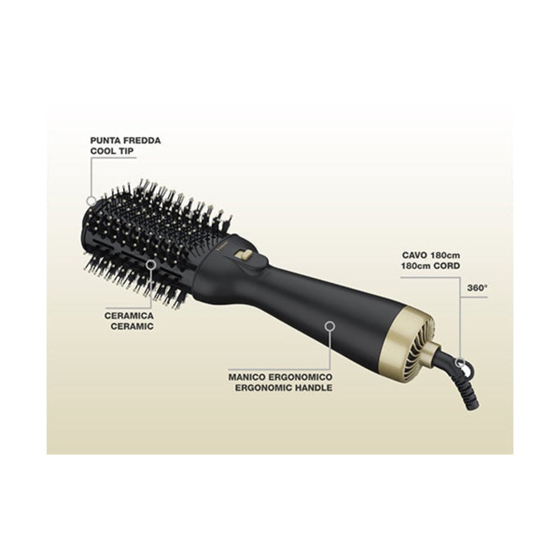 Beper, Hair Dryer And Volumizer Hot Air Brush, P301PIS100