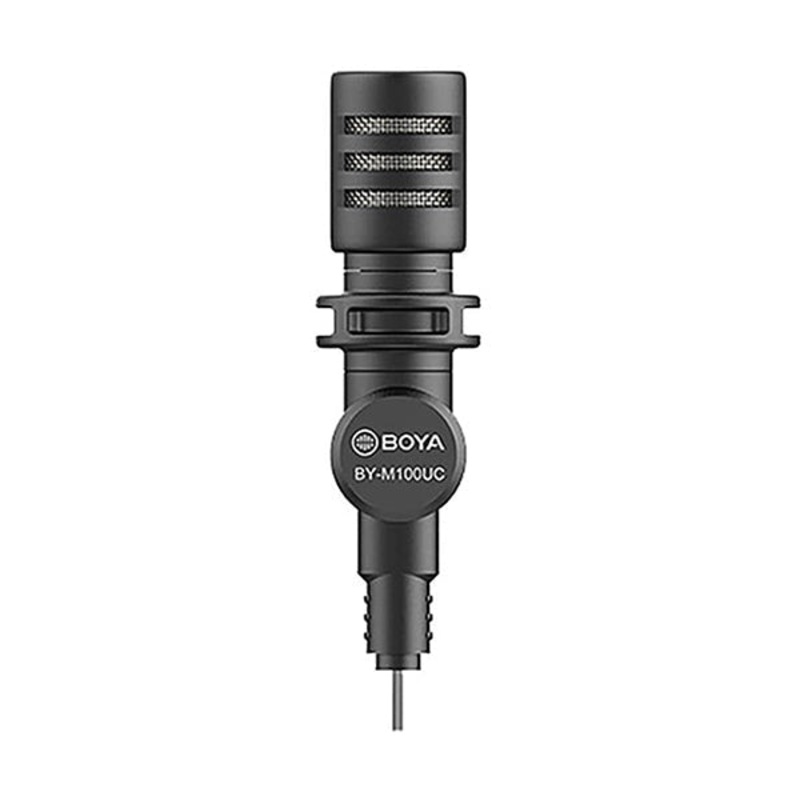 Boya, BY-M100UC, Type-C Miniature Condenser Microphone