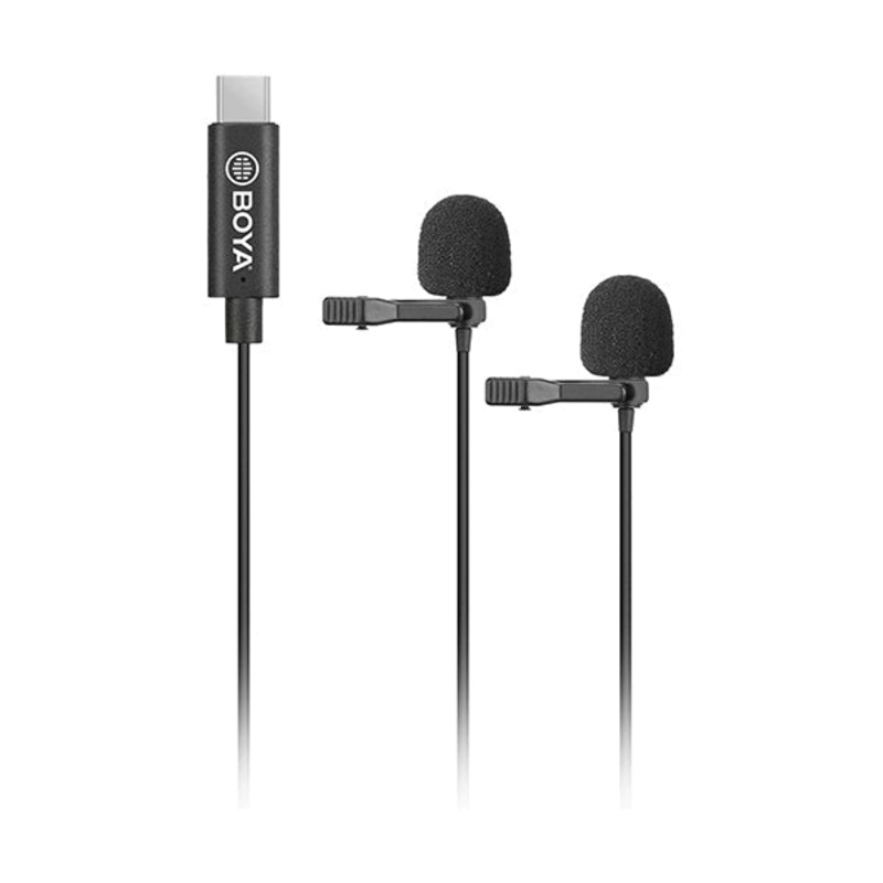 Boya, BY-M3D, Digital Dual Lavalier Microphones