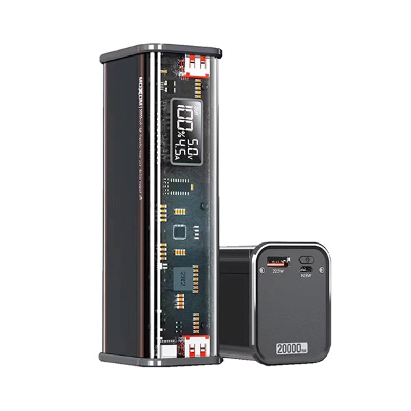 Moxom MX-PB86 Transparent Power Bank 20,000 mAh PD20W+QC3.0 22.5W