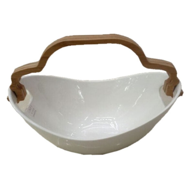 Salad Bowl With Bamboo Holder – 88423